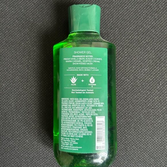 Bath & Body Works Vanilla Bean Noel Body Shower Gel - NWT - Picture 2 of 2